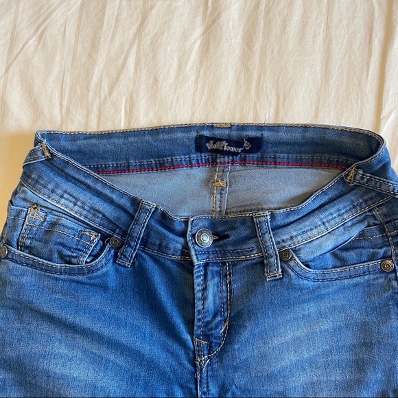 Wallflower 3R Medium Wash Skinny Jeans - Picture 3 of 5